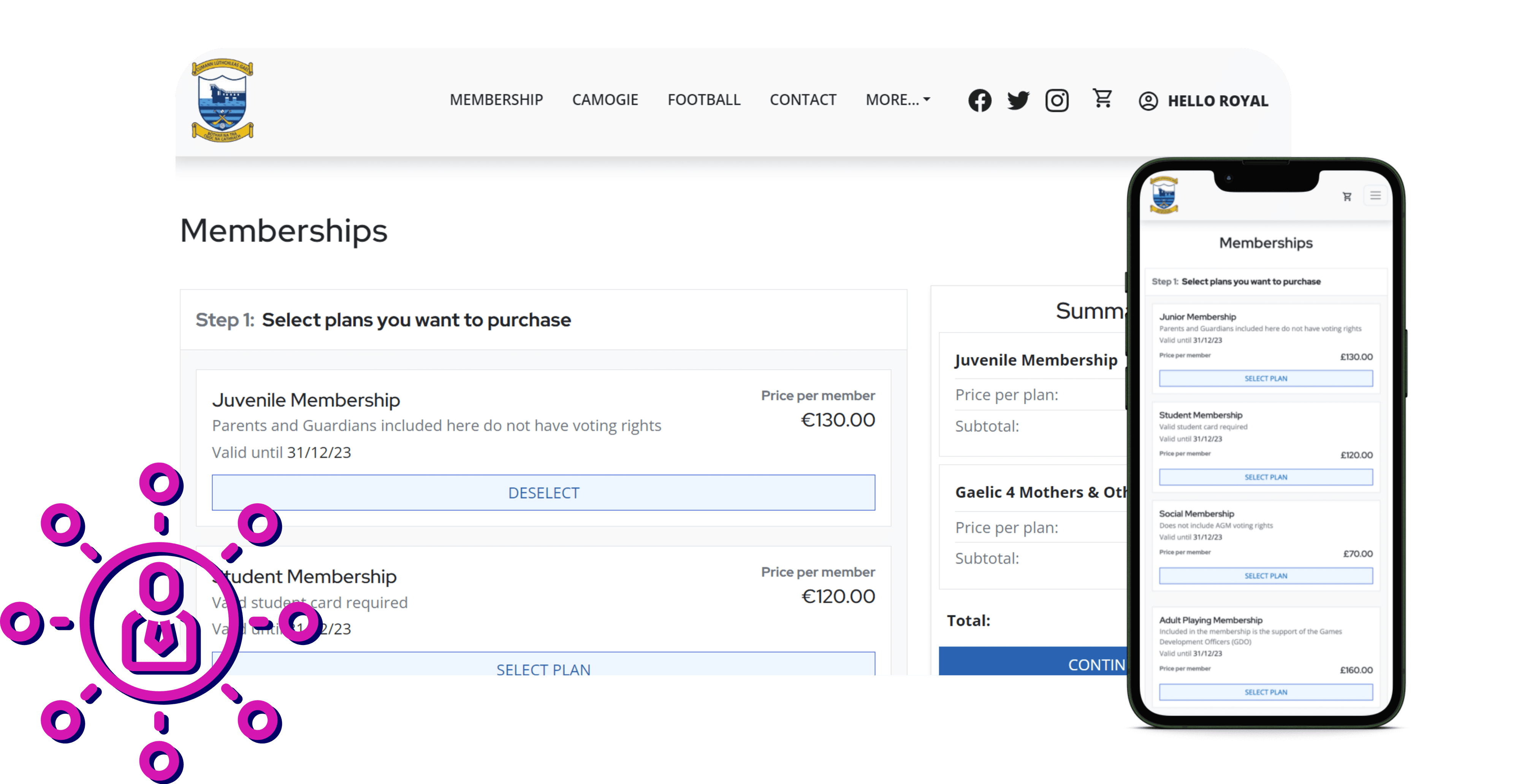 Manage your sports club with Clubforce NextGen